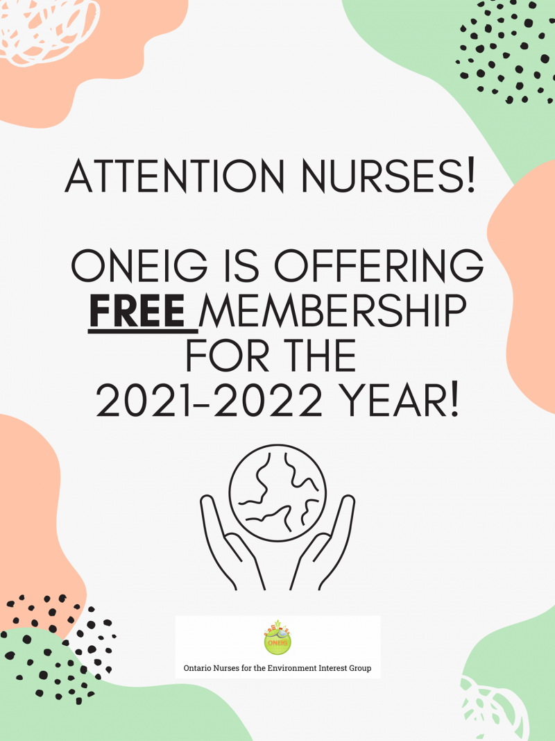 Free membership to ONEIG 2021-2022