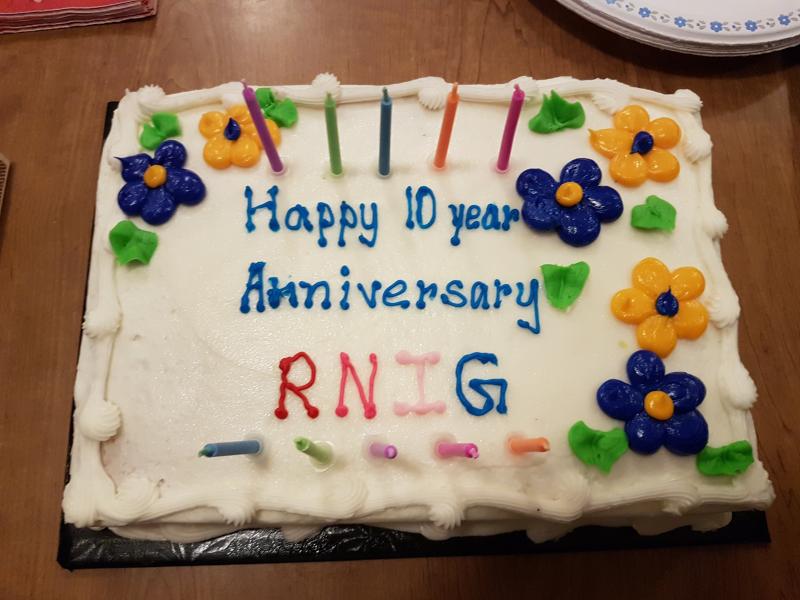 Happy 10 year Anniversary RNIG!