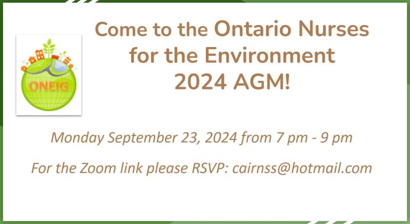 ONE AGM - September 23, 2024 