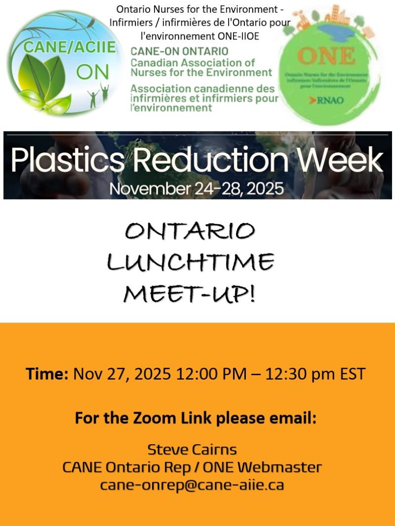 Ontario lunchtime Meet-up!