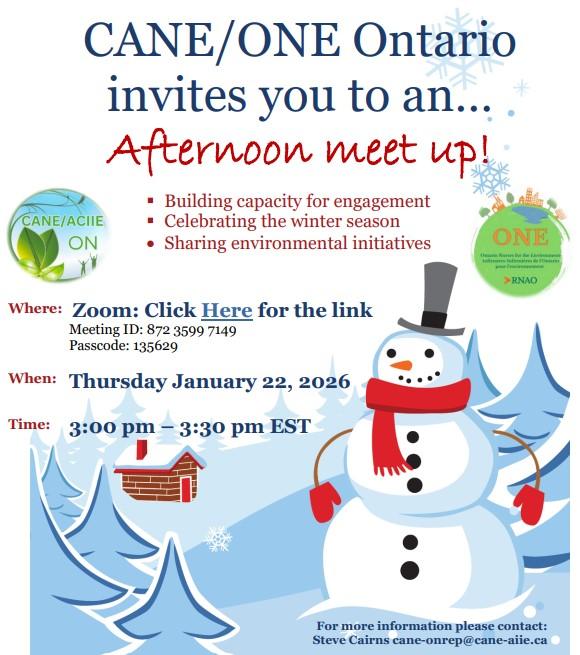 Afternoon meet up in January 22, 2026 at 3PM