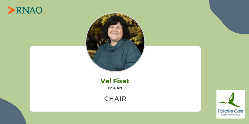 Chair. Val Fiset