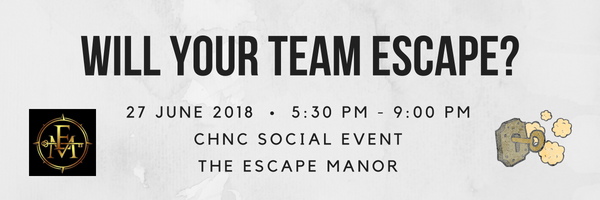 CHNC Social Event - The Escape Manor