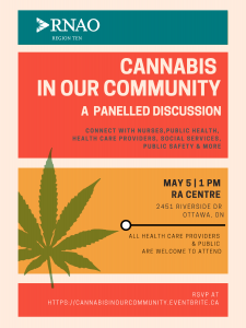 Cannabis in Our Community. A Panel Discussion