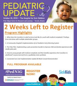 Pediatric Update: 2 Weeks Left