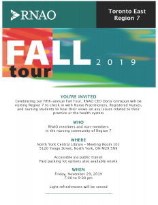 Fall Tour 2019 Flyer