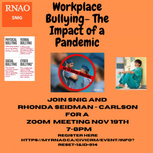 Workplace Bullying -the Impact of a Pandemic