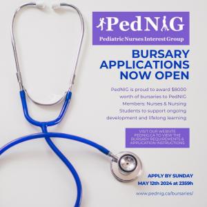 2024 PedNIG Bursary & Awards Poster