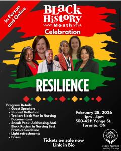 Black History Month promo event February 28, 2026